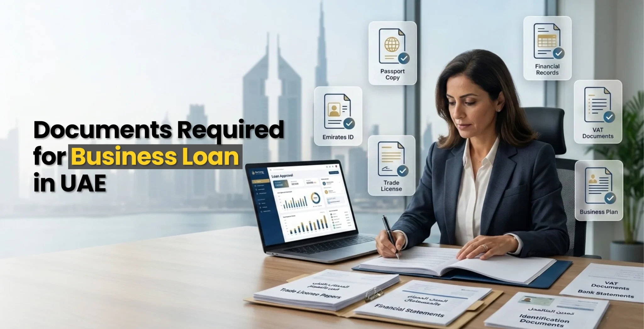 Documents Required for Business Loan in UAE